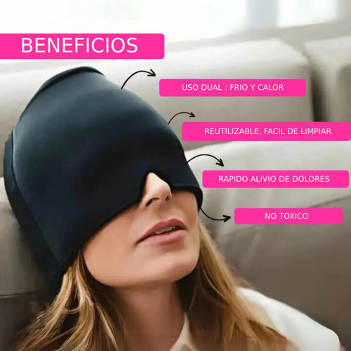 NovaCalm®-Gorro terapéutico anti-migraña y estrés