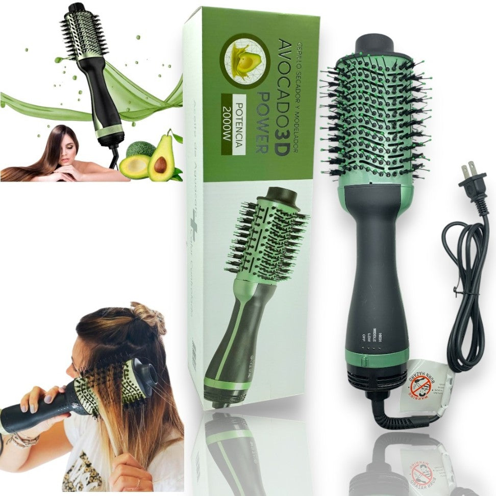 VoraStep®-Cepillo Alisador 3 en 1