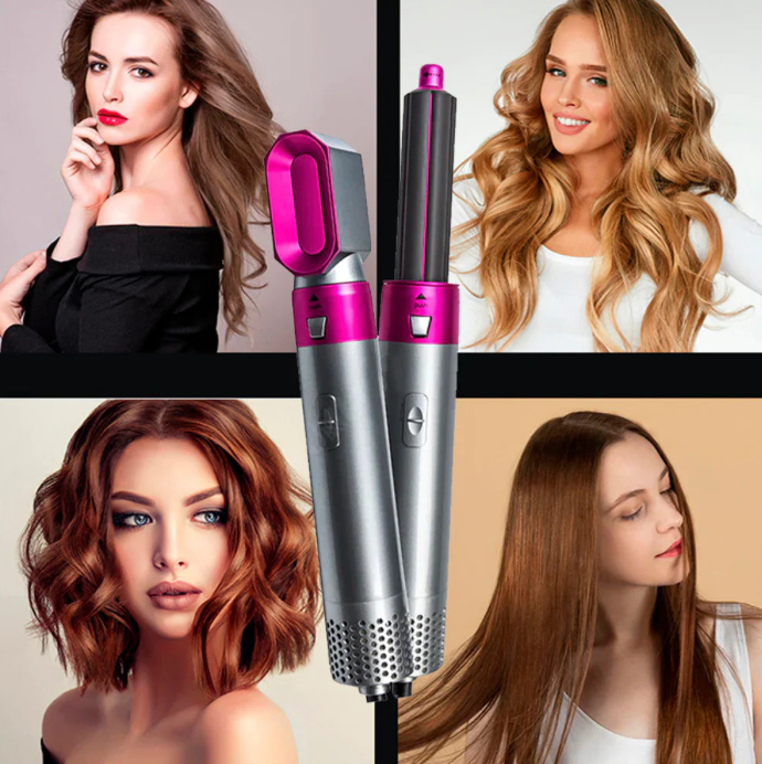 VoraBlow® – Cepillo Alisador Profesional 5 en 1