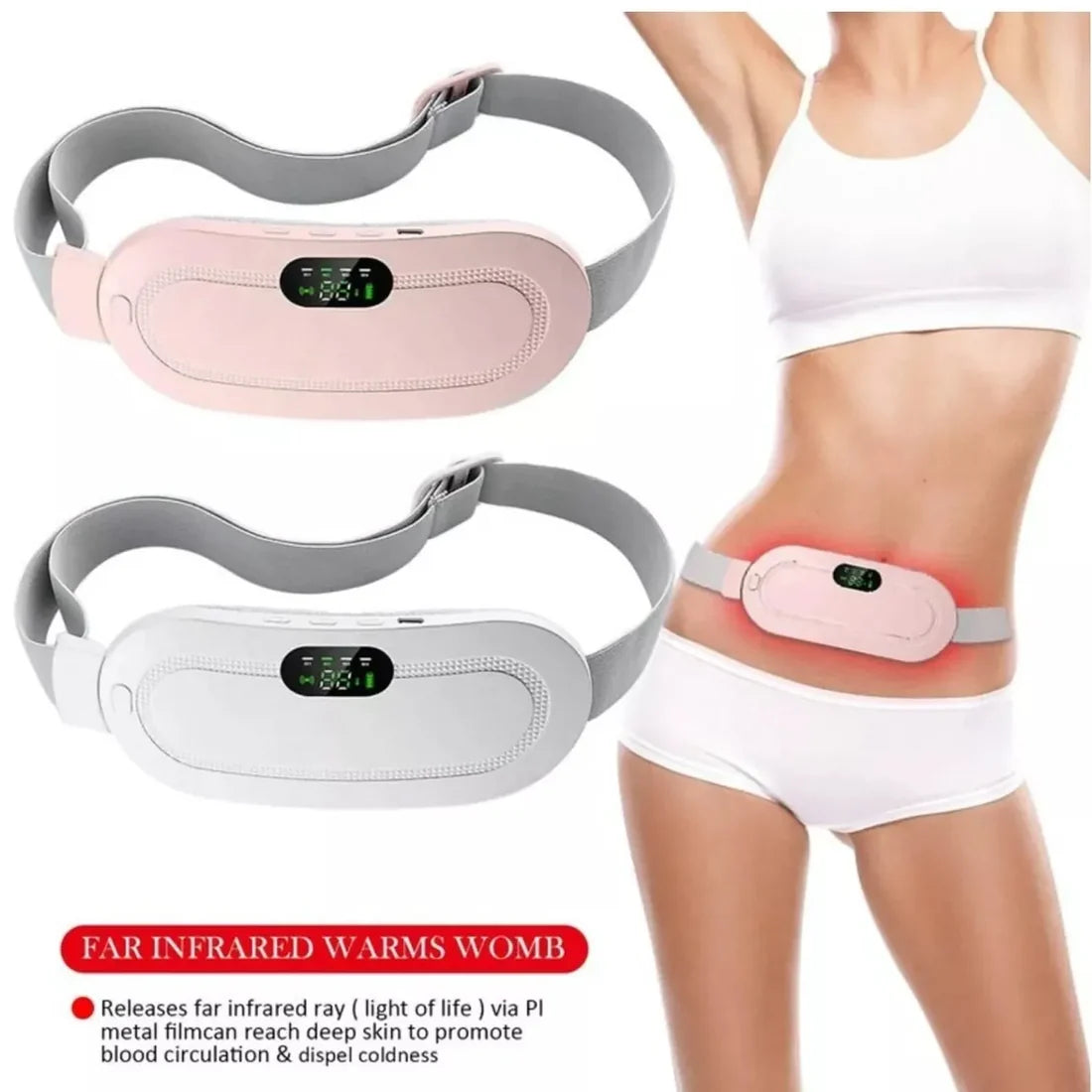 BeltRelief® - Masajeador Térmico Menstrual