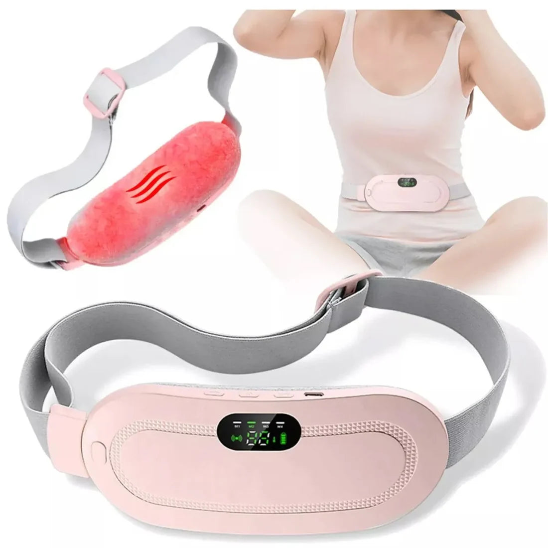 BeltRelief® - Masajeador Térmico Menstrual